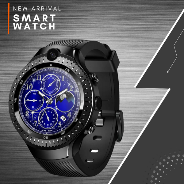 THOR-51 4G Nano SIM Dual Camera Android 7.1 Smart Watch For Men.!!